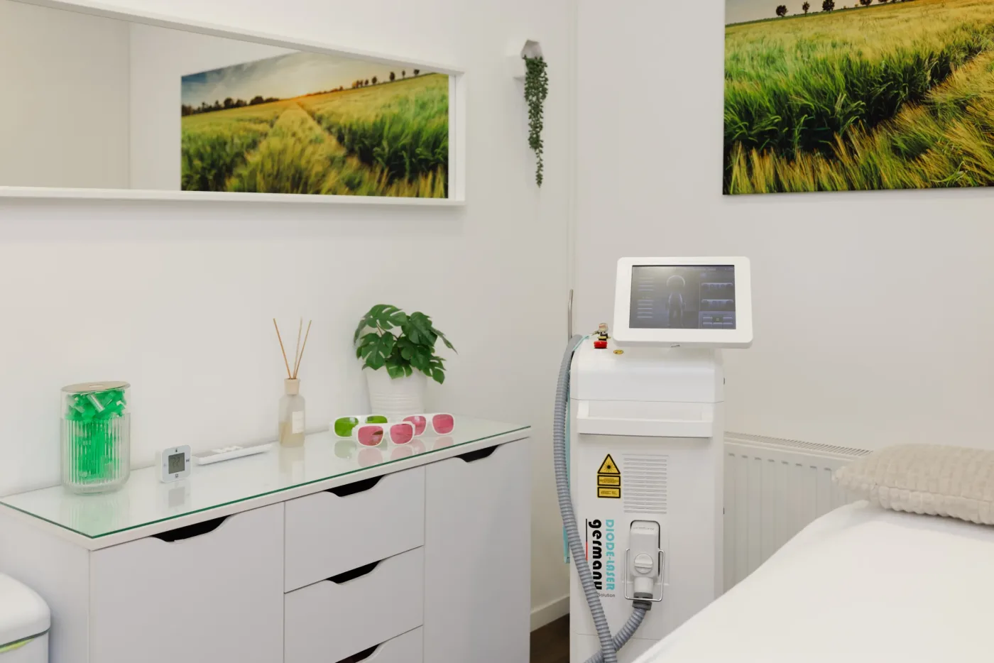 Diodenlaser Maschine bei Depilhome