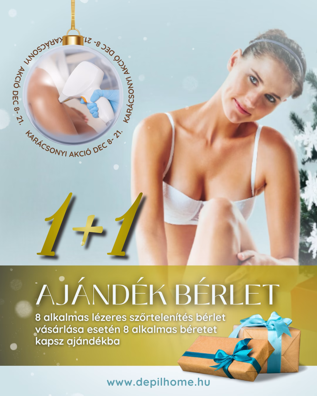 Depilhome karácsonyi ajánlat 
